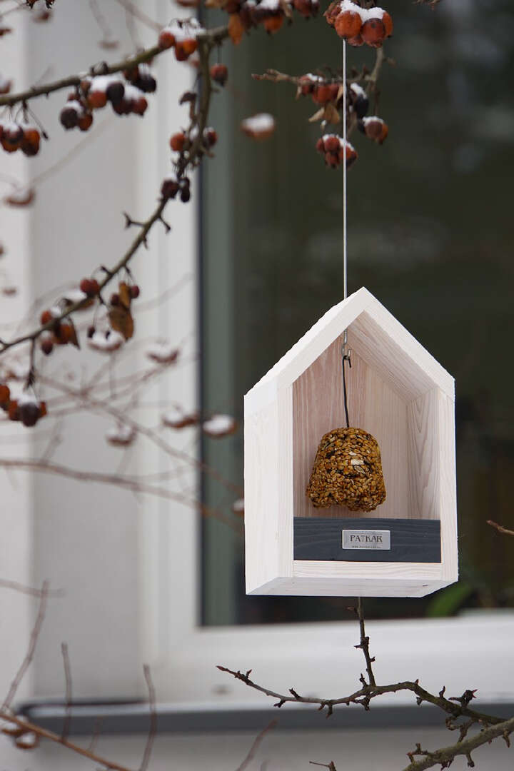 PATKAR Vogelhaus Kiefernholz